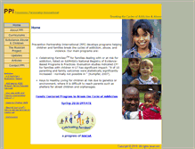 Tablet Screenshot of preventionpartnership.us